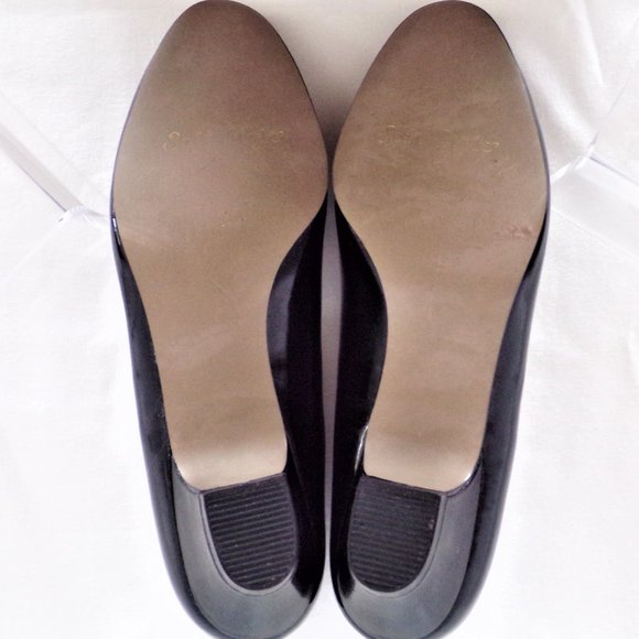 SOFT STYLE BY HUSH PUPPIES 8W black pumps - Picture 8 of 8